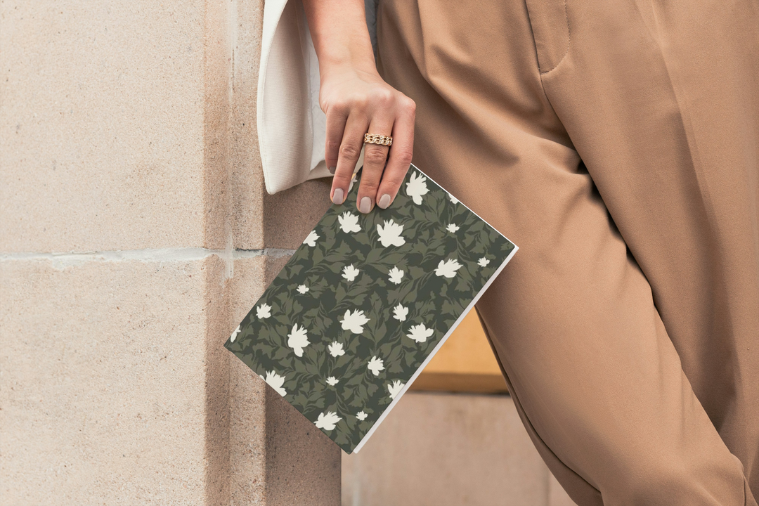 Venetian Ivy Dark Green Journal