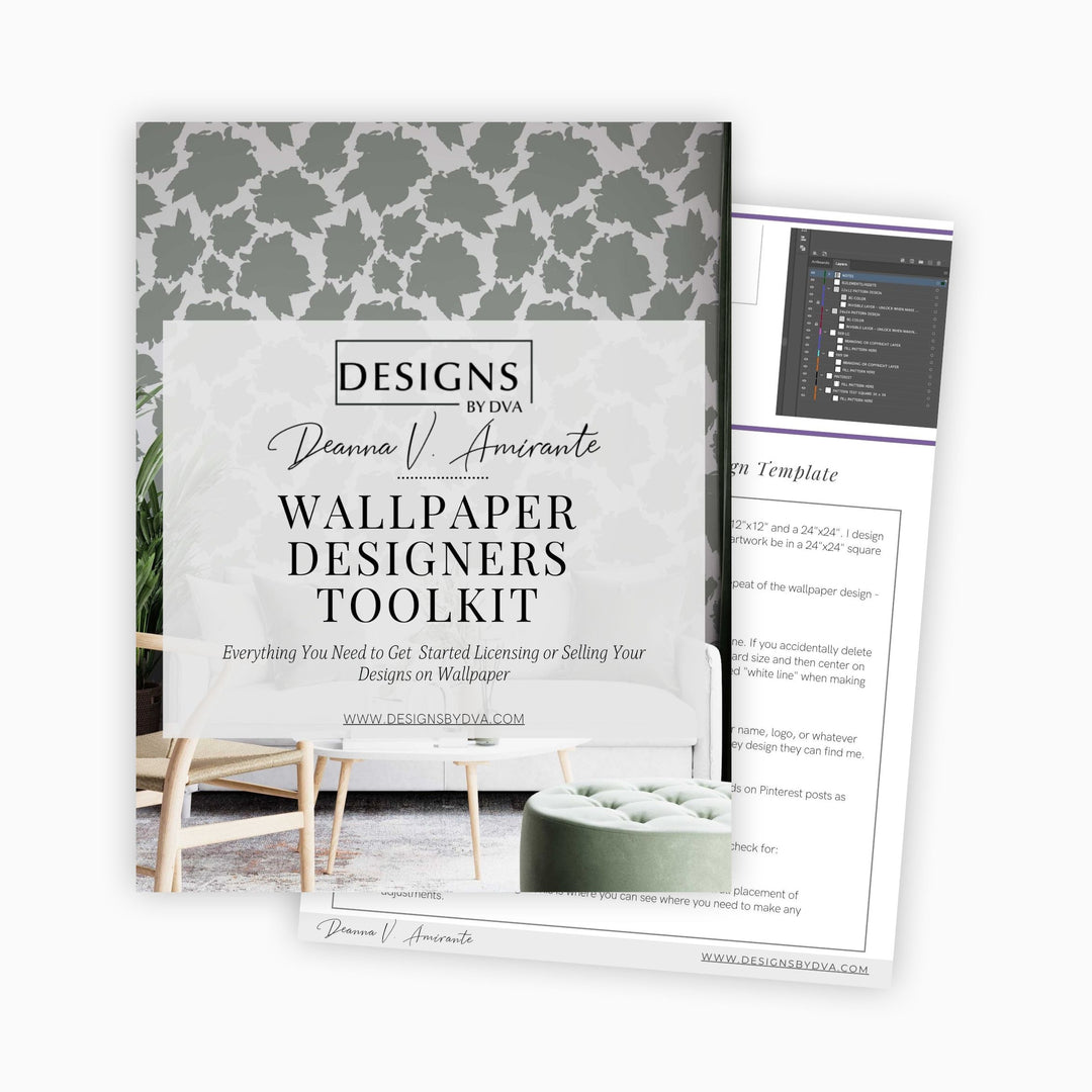 Wallpaper Designer's Toolkit for Surface Pattern Designers
