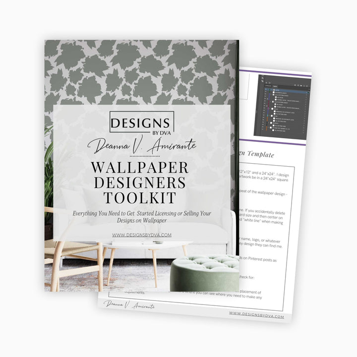 Wallpaper Designer's Toolkit for Surface Pattern Designers