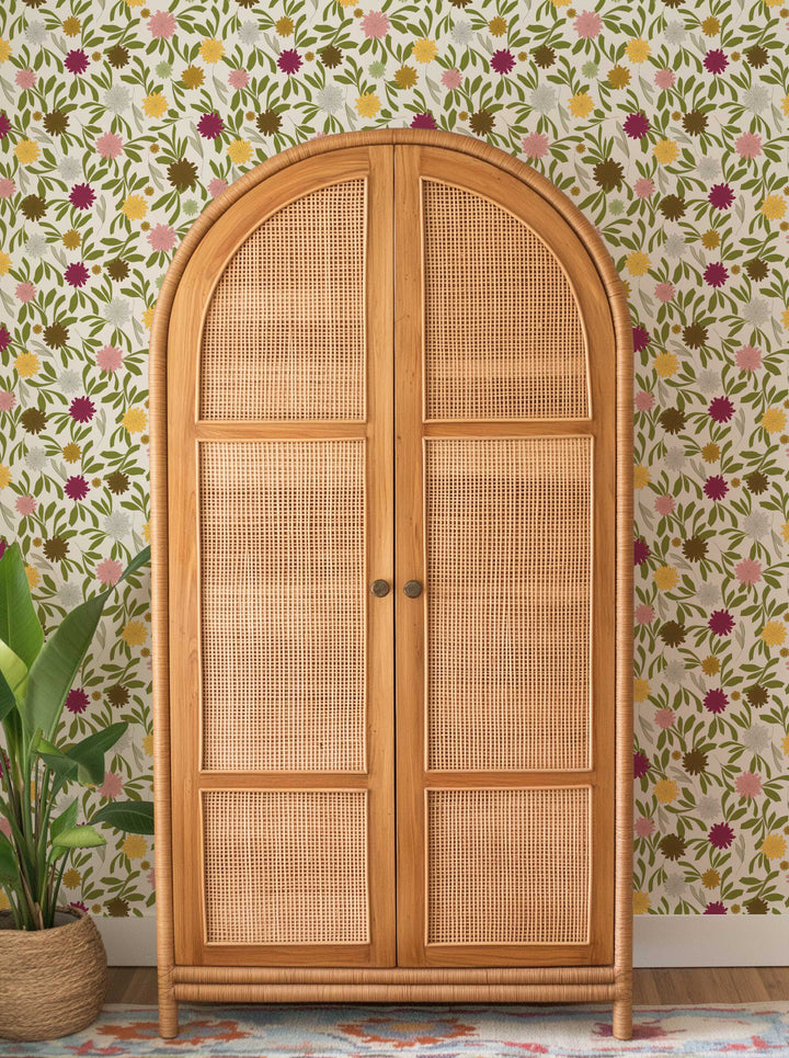 Dancing Marigolds Peel and Stick Wallpaper