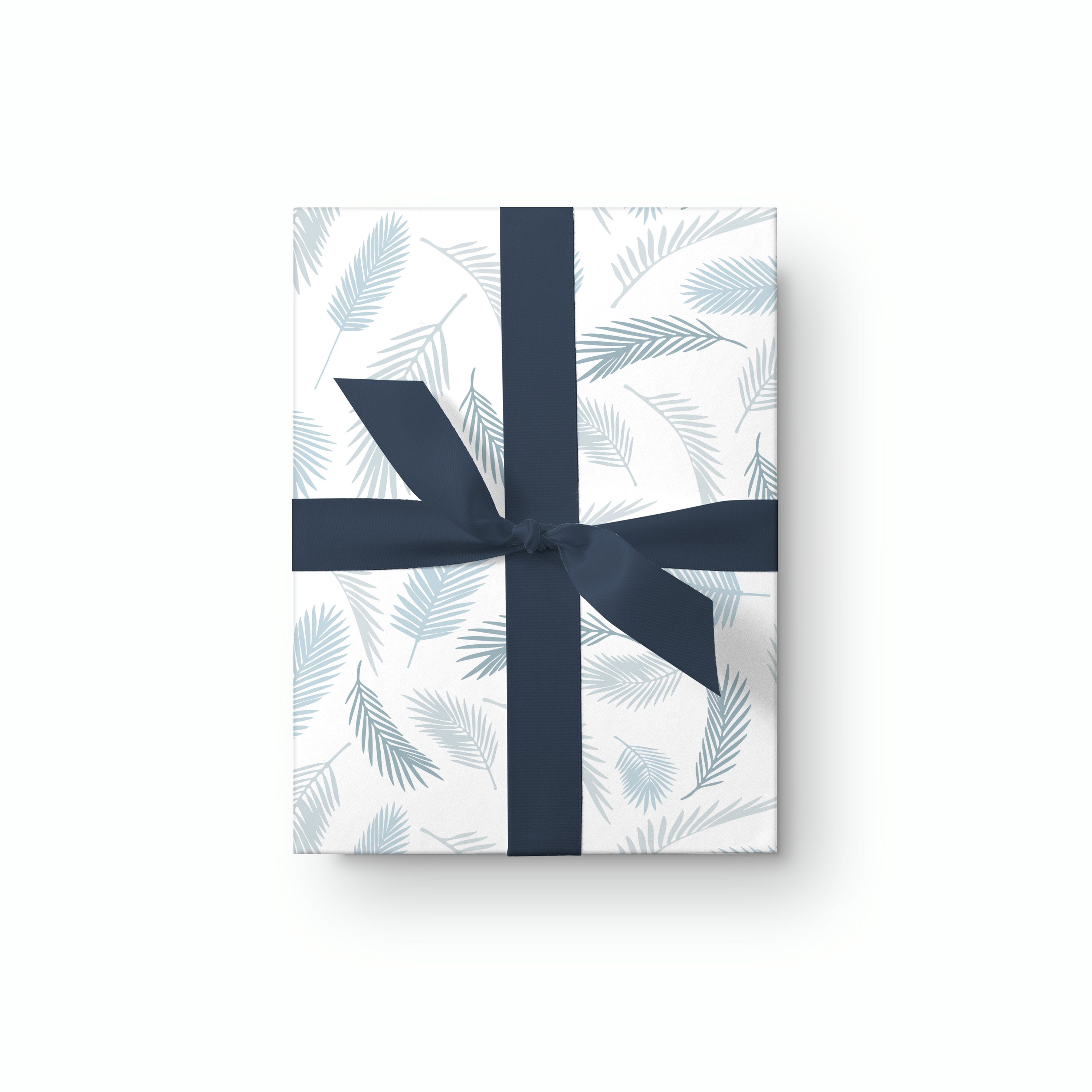 Blue Palms Ribbon Top main image 1