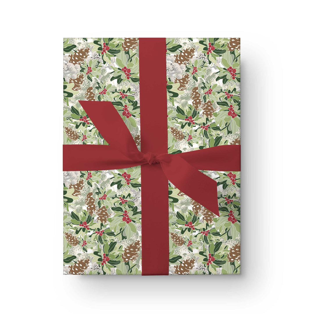Mistletoe Christmas Wrapping Paper