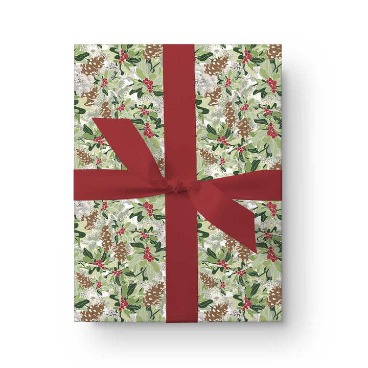 Mistletoe Christmas Wrapping Paper