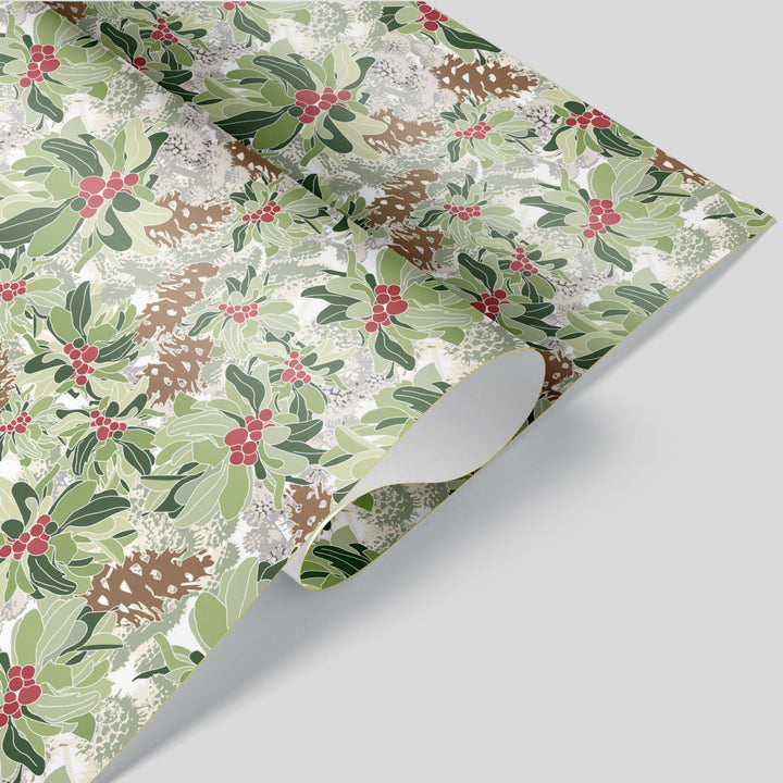 Mistletoe Christmas Wrapping Paper