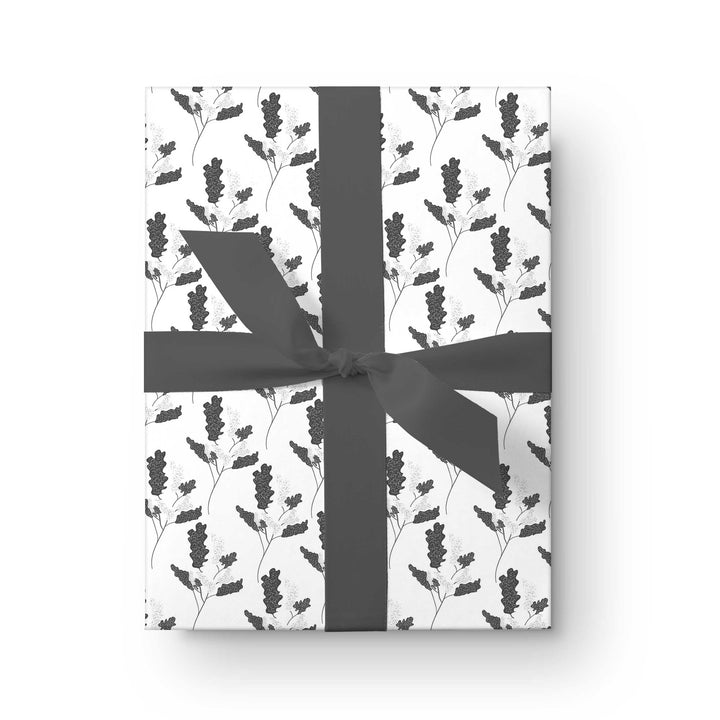 Wicker Park 2 Black & White Wrapping Paper - Clearance Item