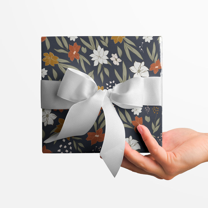 Wandering Bloom Floral Wrapping Paper