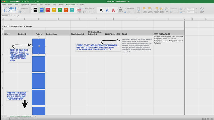 Wallpaper Designer's Toolkit for Surface Pattern Designers