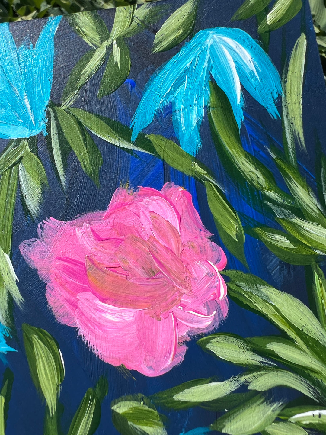 Midnight Meadow Waltz #2 6x8 On Paper