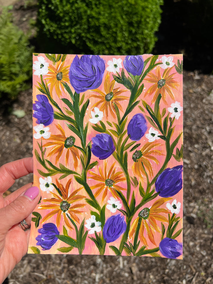 Meadow Serenade 6x8 On Paper