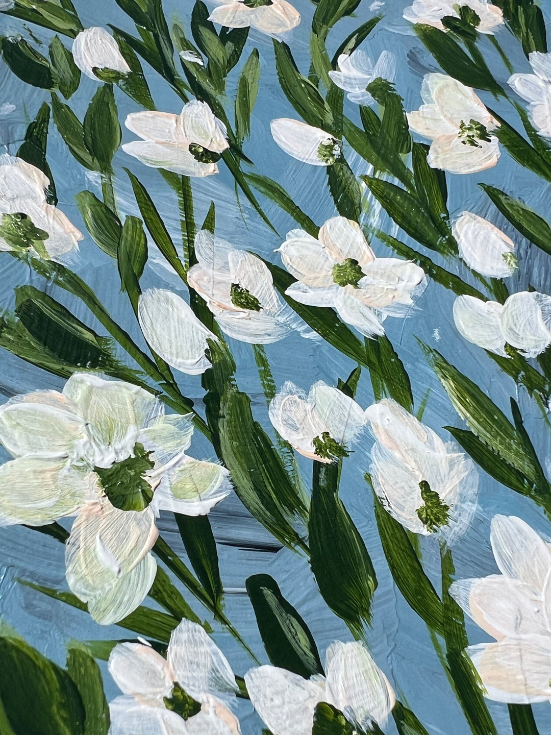 Cotton Meadow Floral 6x8 On Paper