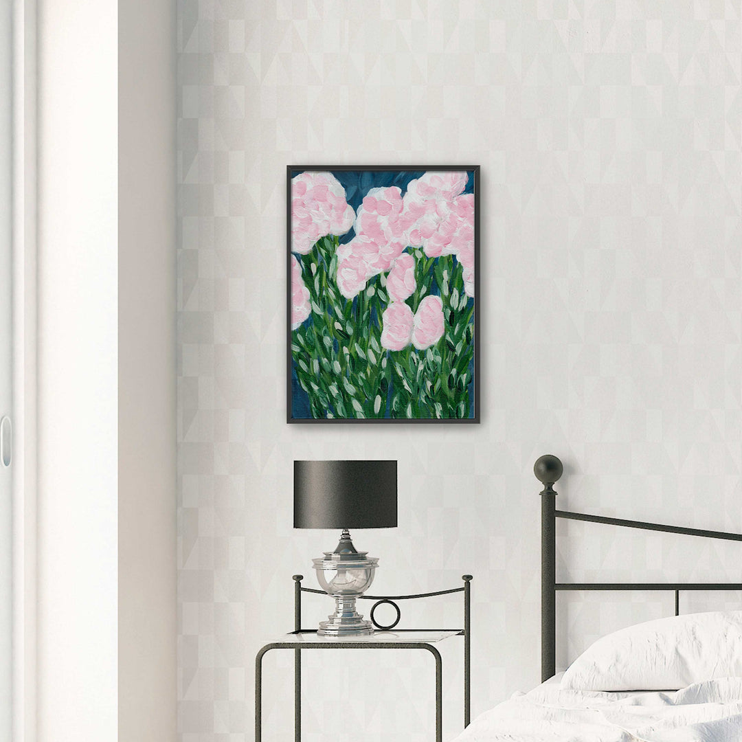 Midnight Pink Phlox  - Wall Art Print & Canvas
