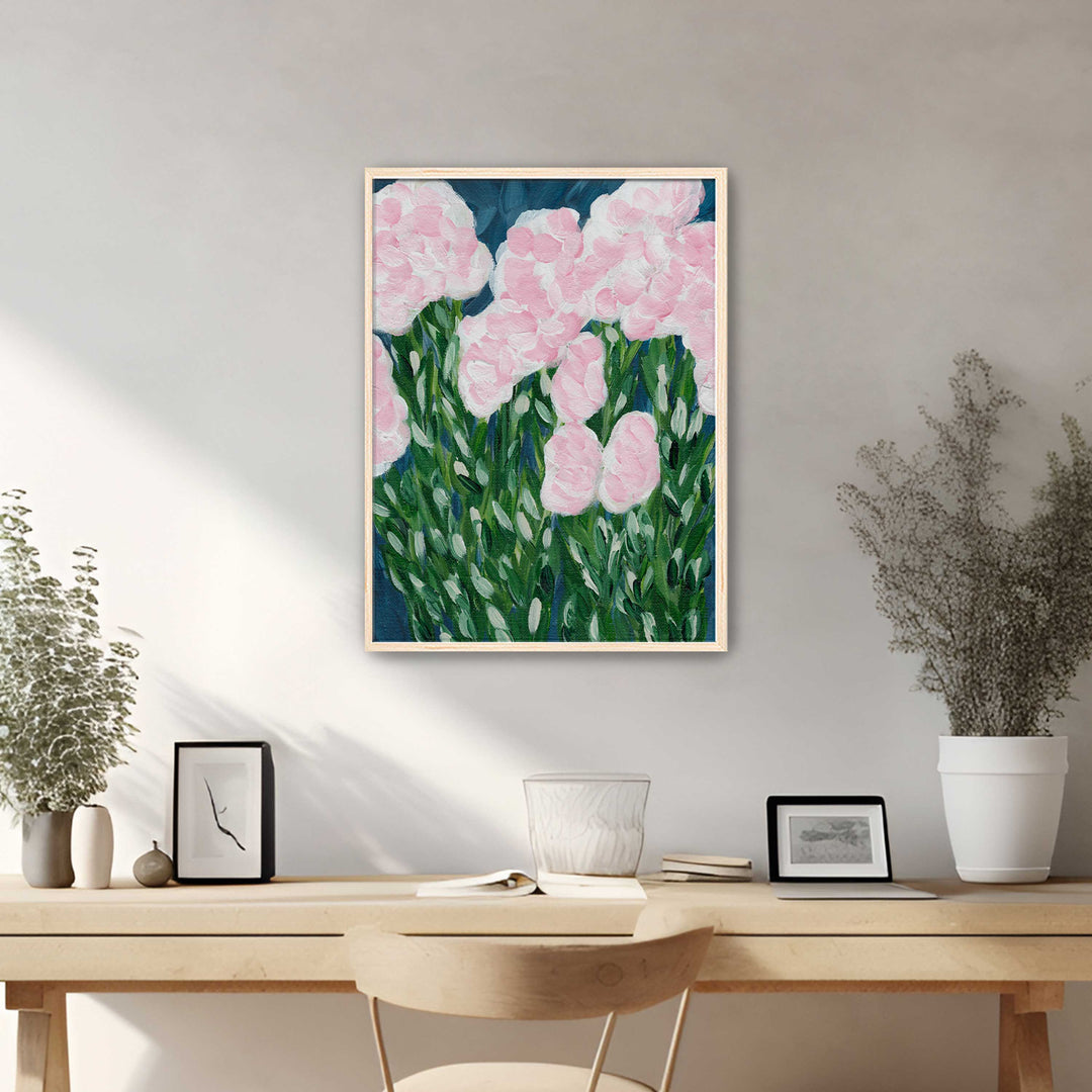 Midnight Pink Phlox  - Wall Art Print & Canvas