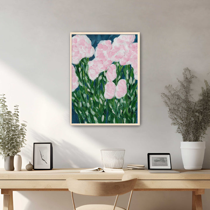 Midnight Pink Phlox  - Wall Art Print & Canvas