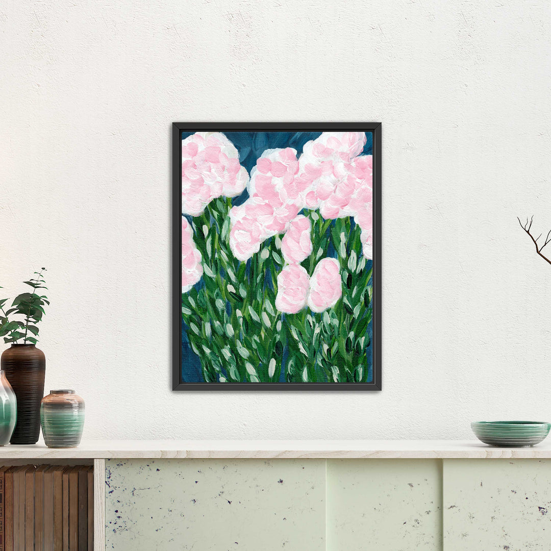Midnight Pink Phlox  - Wall Art Print & Canvas