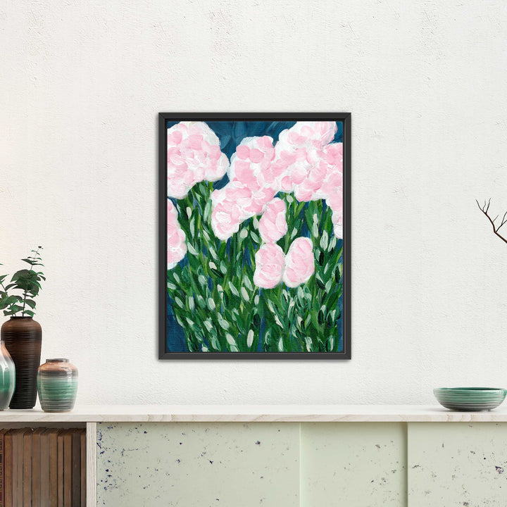 Midnight Pink Phlox  - Wall Art Print & Canvas