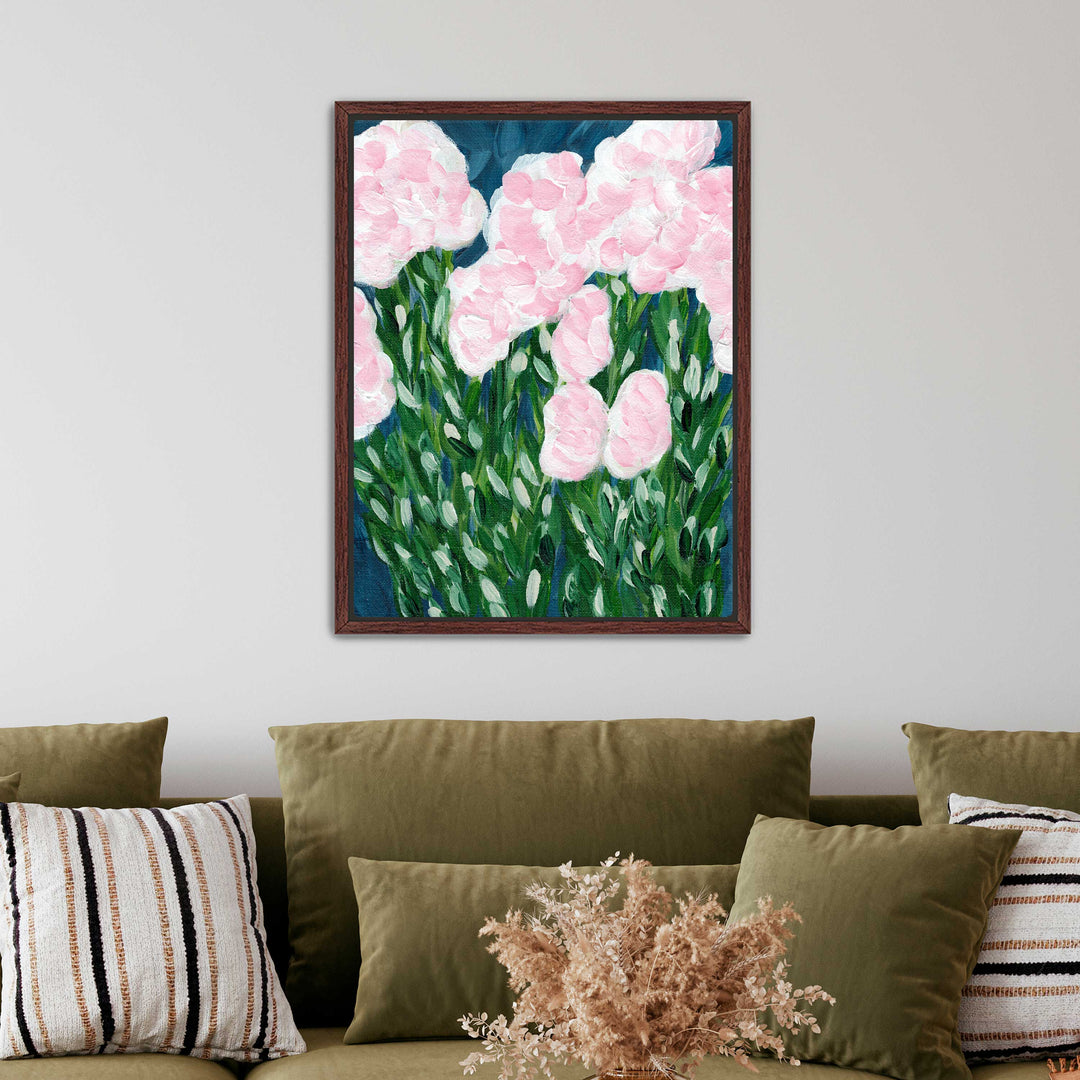 Midnight Pink Phlox  - Wall Art Print & Canvas