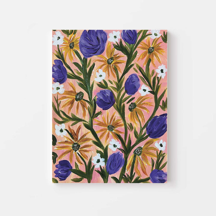 Meadow Serenade - Floral Wall Art Print and Canvas
