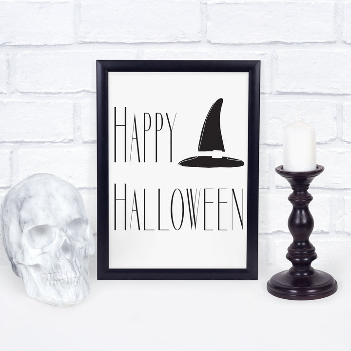 Happy Halloween Printable Wall Art - Instant Download