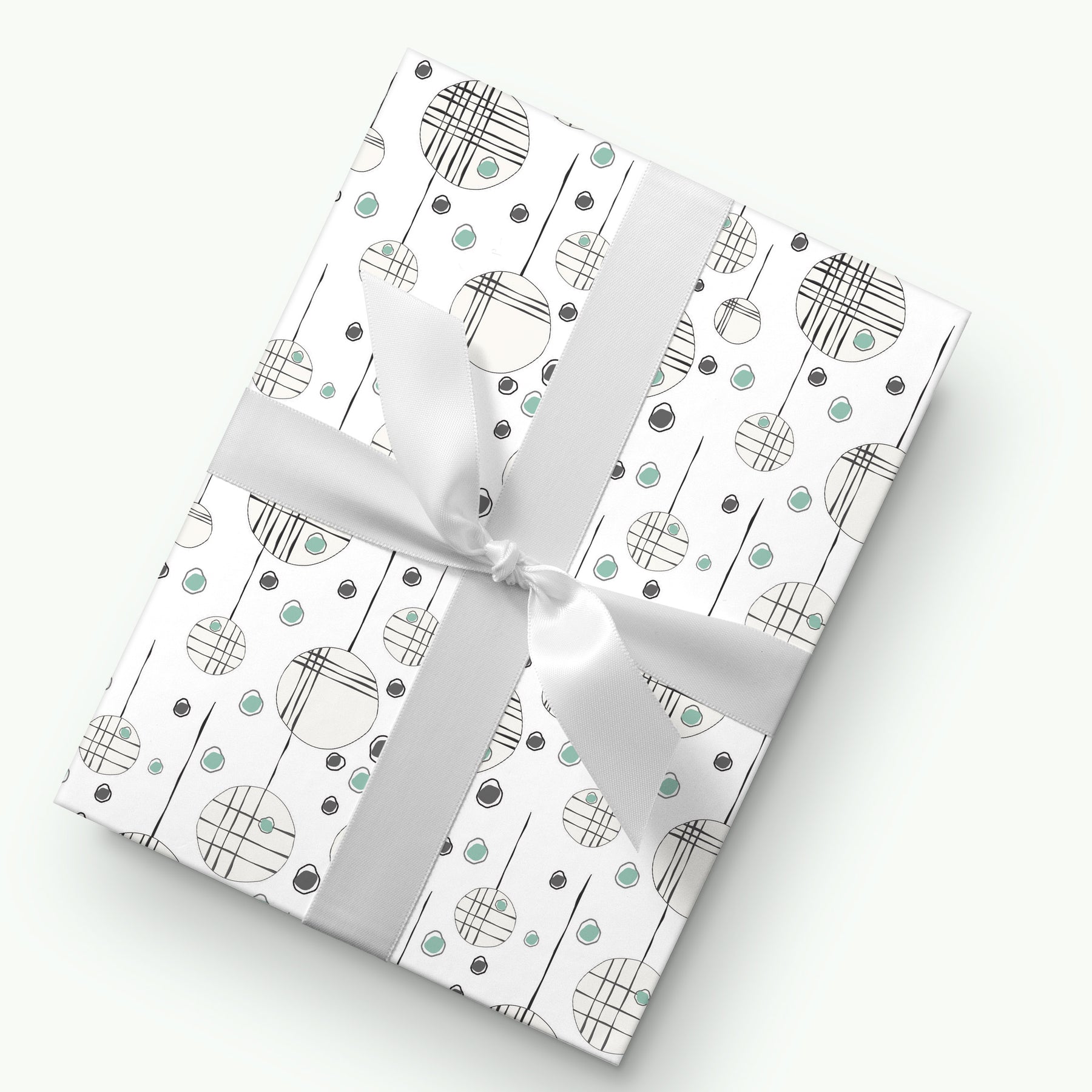 String For Wrapping Paper Circles and String Wrapping Paper - Clearance Item – Kartoti Designs
