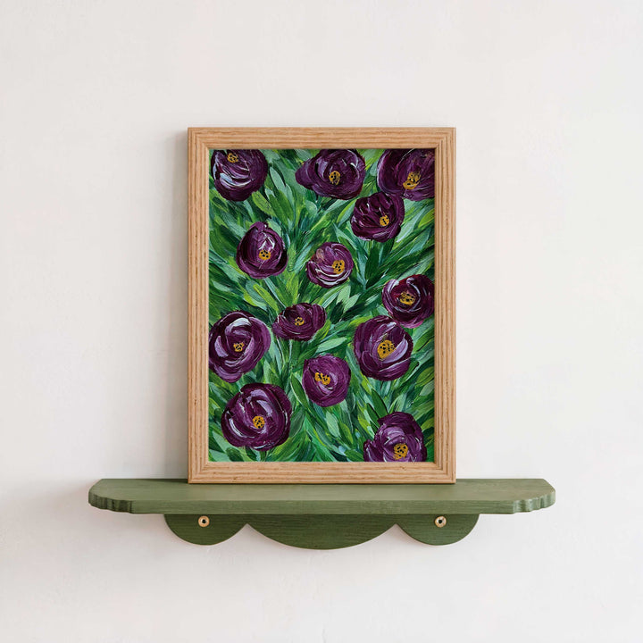Velvet Garden Floral 5x7 Mini Print
