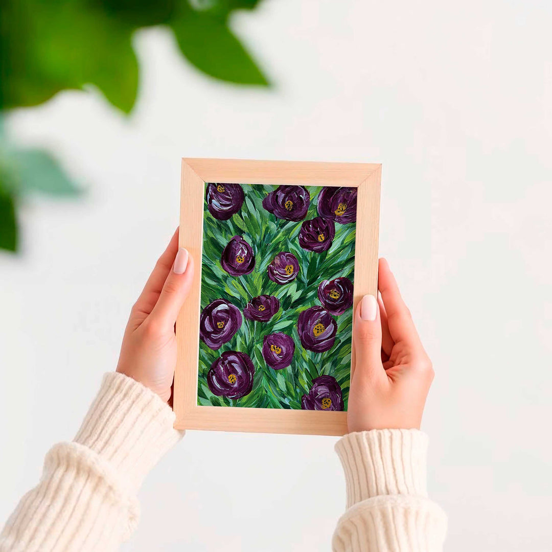 Velvet Garden Floral 5x7 Mini Print