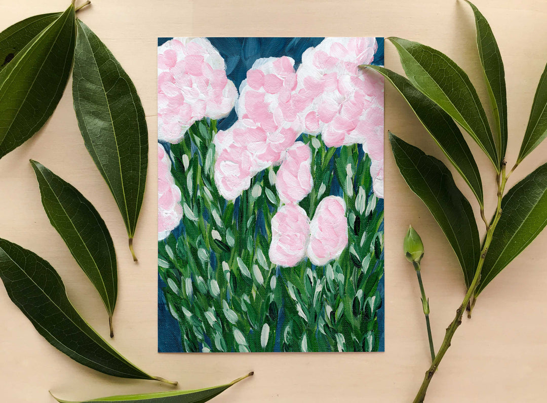 Midnight Pink Phlox - 5x7 Mini Print
