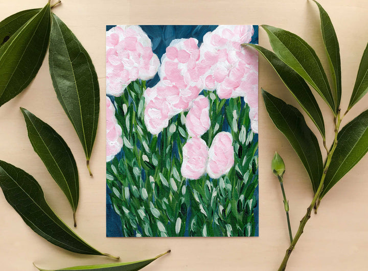 Midnight Pink Phlox - 5x7 Mini Print