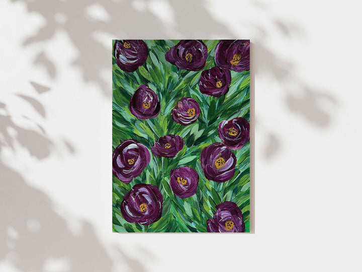 Velvet Garden Floral 5x7 Mini Print