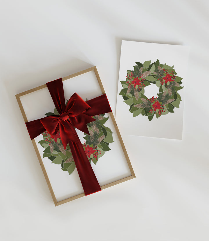 Holiday Greens Mini Print Set