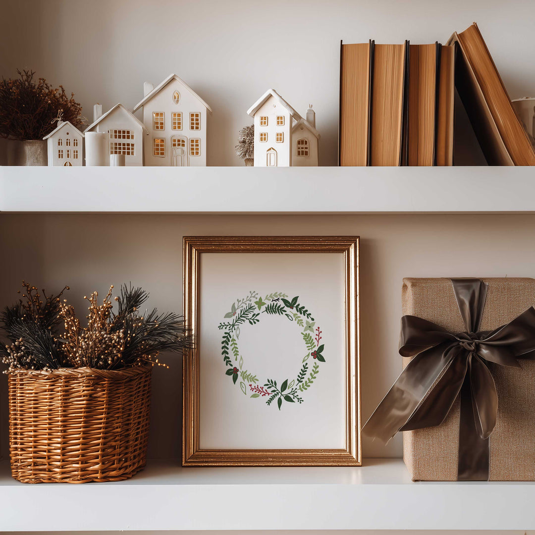 Holiday Greens Mini Print Set