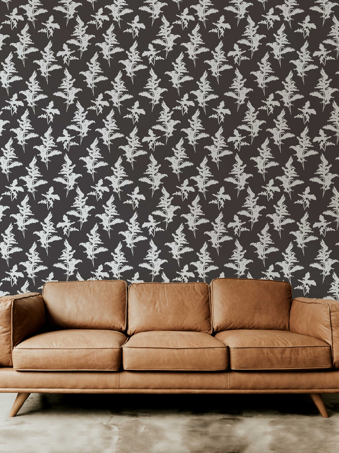 Black and White Peel and Stick Removable Wallpaper - Madame Cola Design 01D